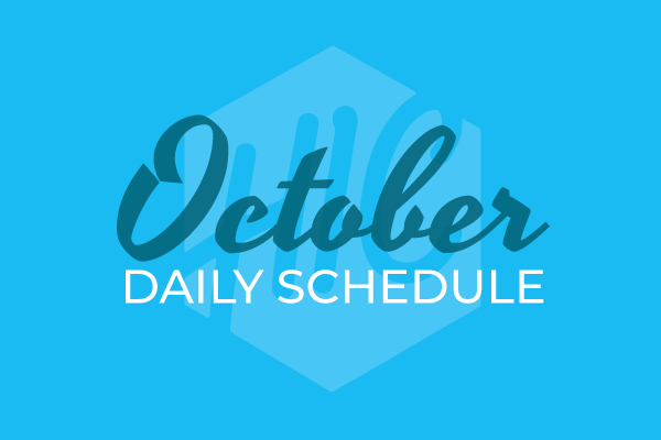 October – Devotional Reading Schedule